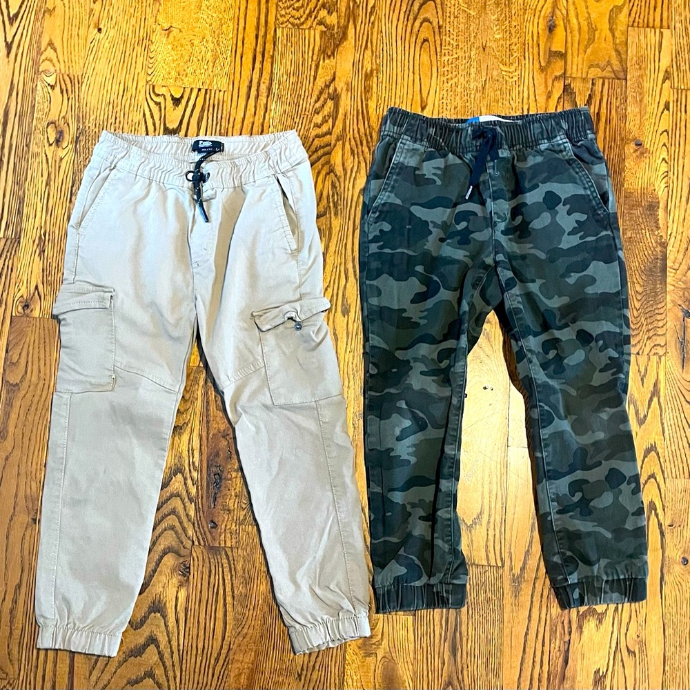 Size 6 boys cargo joggers